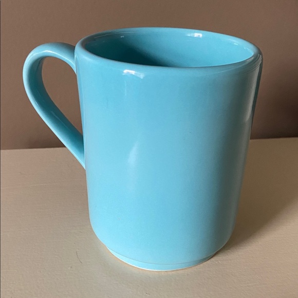 Kate Spade Blue Ceramic Mug “All In Good Tatste” - Picture 5 of 9